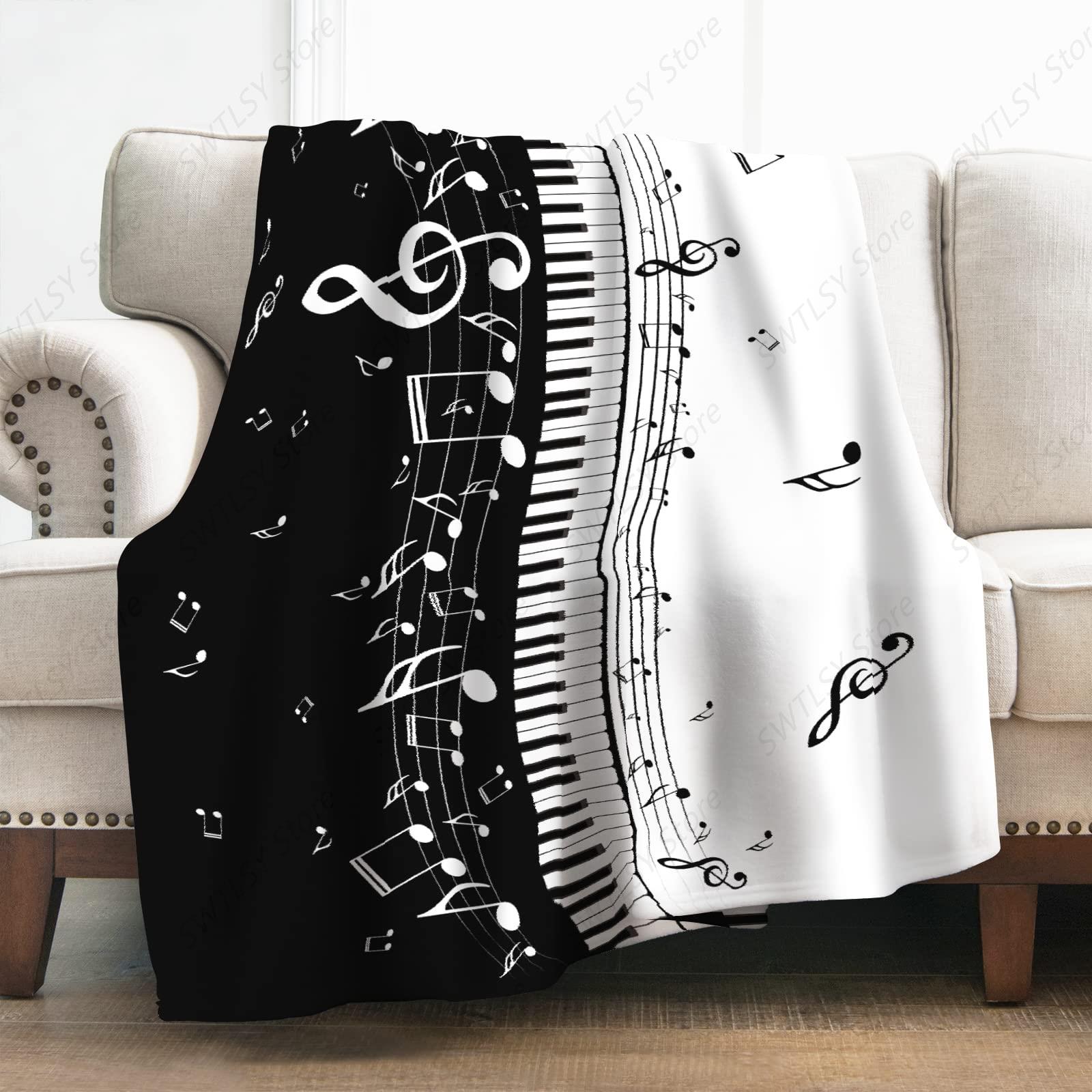 Home Textiles Notes - Cobertor musical para mulheres, meninas e
