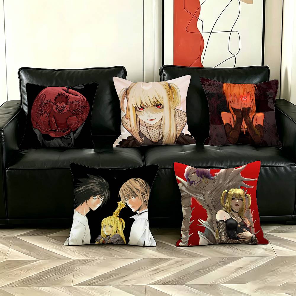 Home Textiles Notes - Capa de almofada clássica de anime