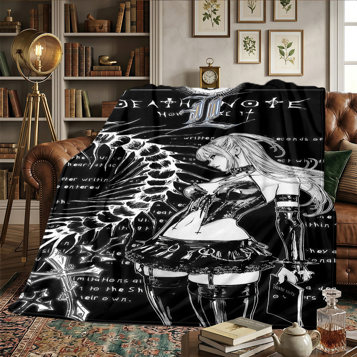 Home Textiles Notes - Cobertor para casa com padrões Death