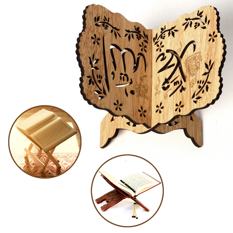Estante de madeira Stand Holde - Home Quran avaliação e preço