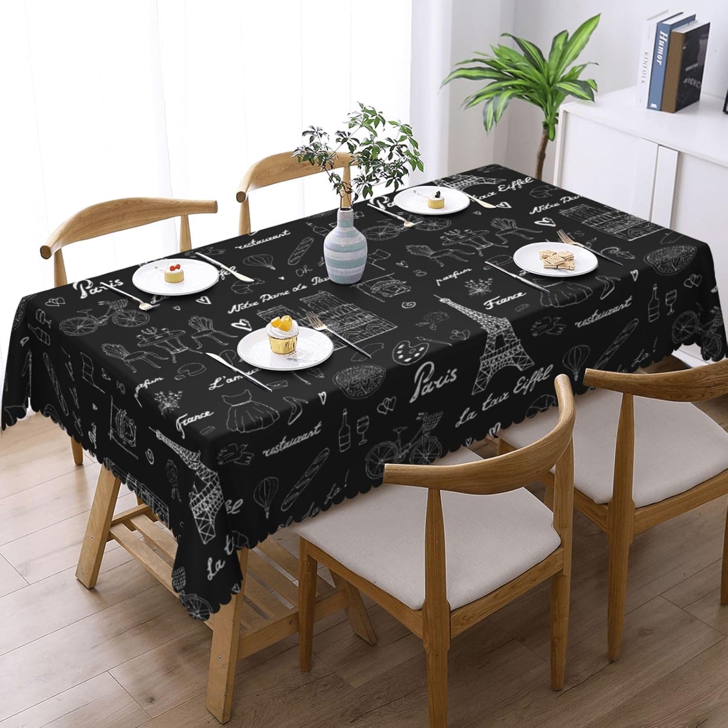 Toalha de mesa da torre eiffel - Home Textiles Paris avaliação e preço