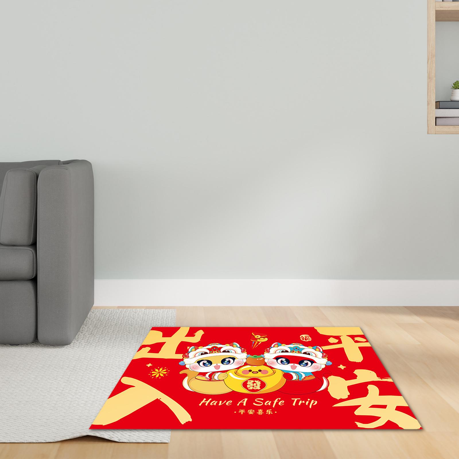 Tapete de chão de ano novo chi - Home.Textiles Cushion avaliação e preço
