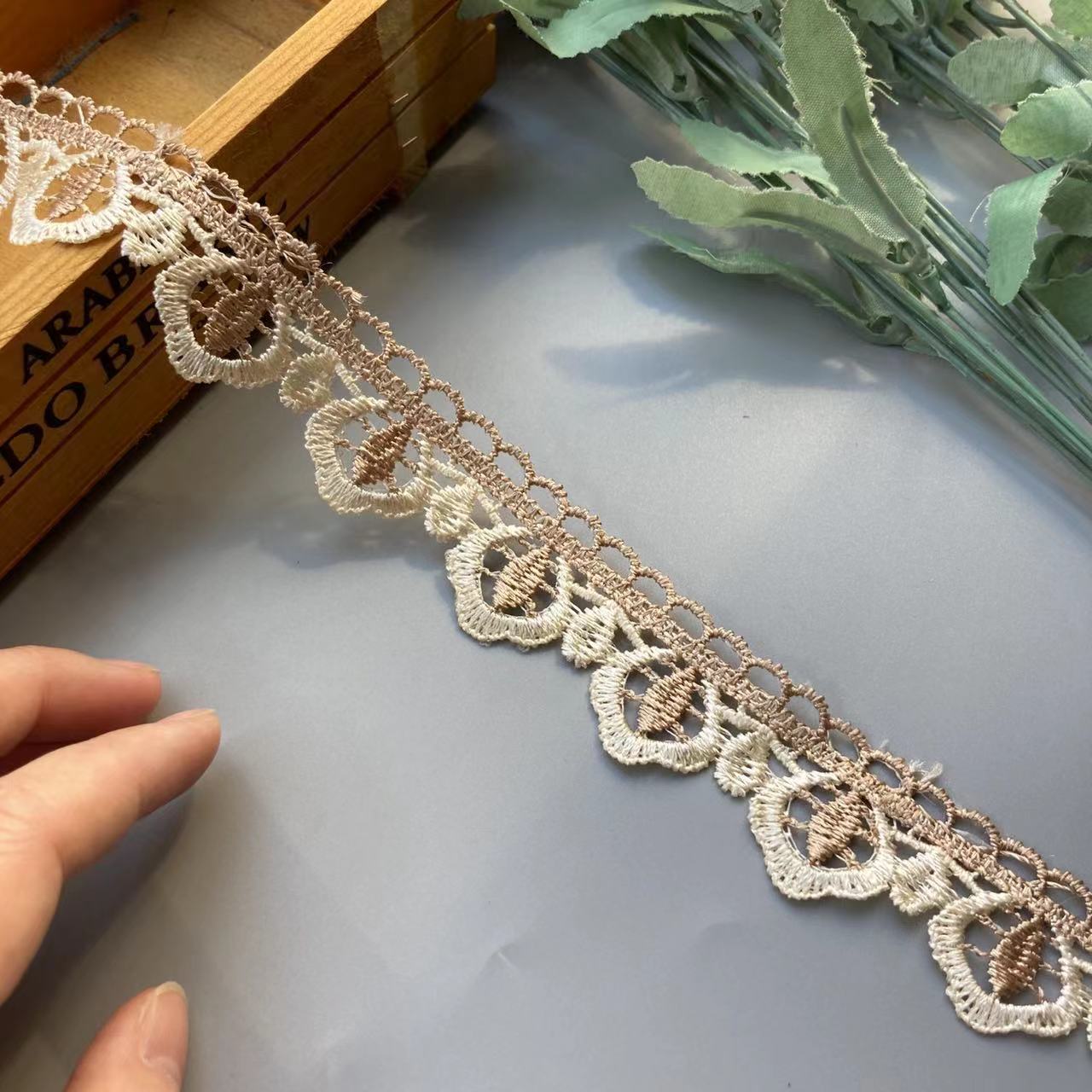 Lace Ribbon Trim para sofá cap - Home Textiles Paris avaliação e preço