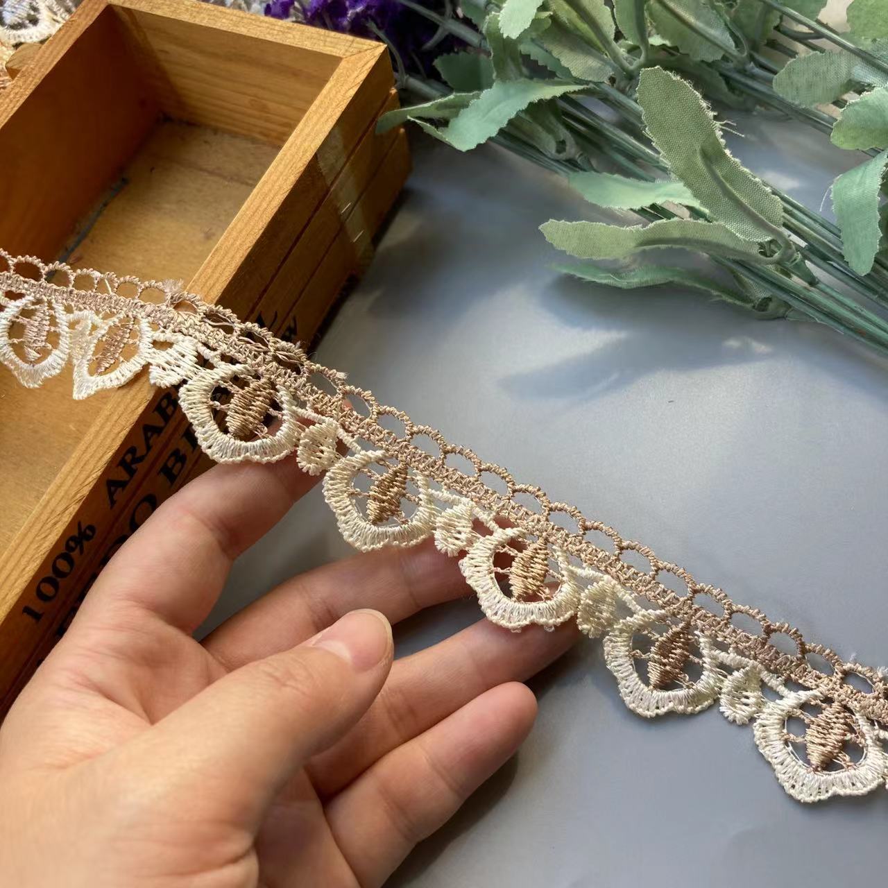 Lace Ribbon Trim para sofá cap - Home Textiles Paris avaliação e preço