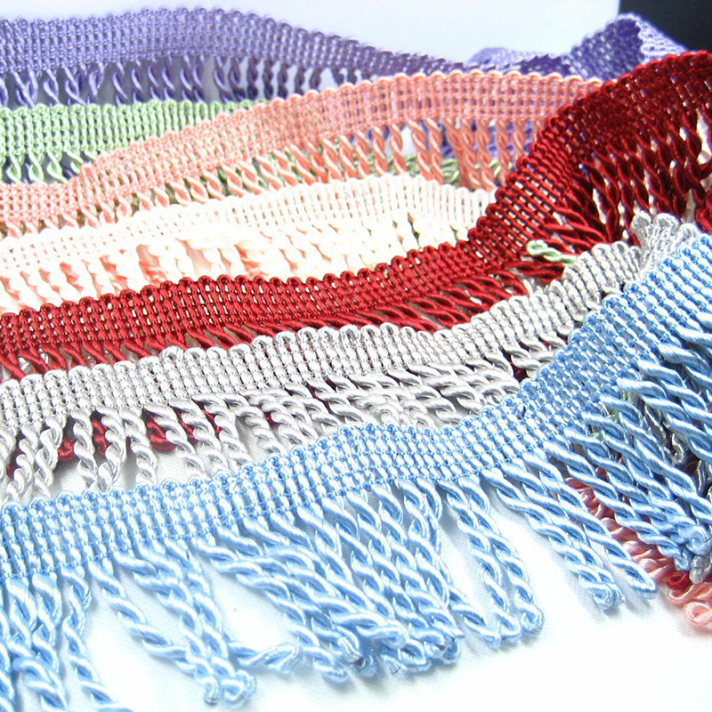 11 metros corda torcida borla  - Home.Textiles Cushion avaliação e preço