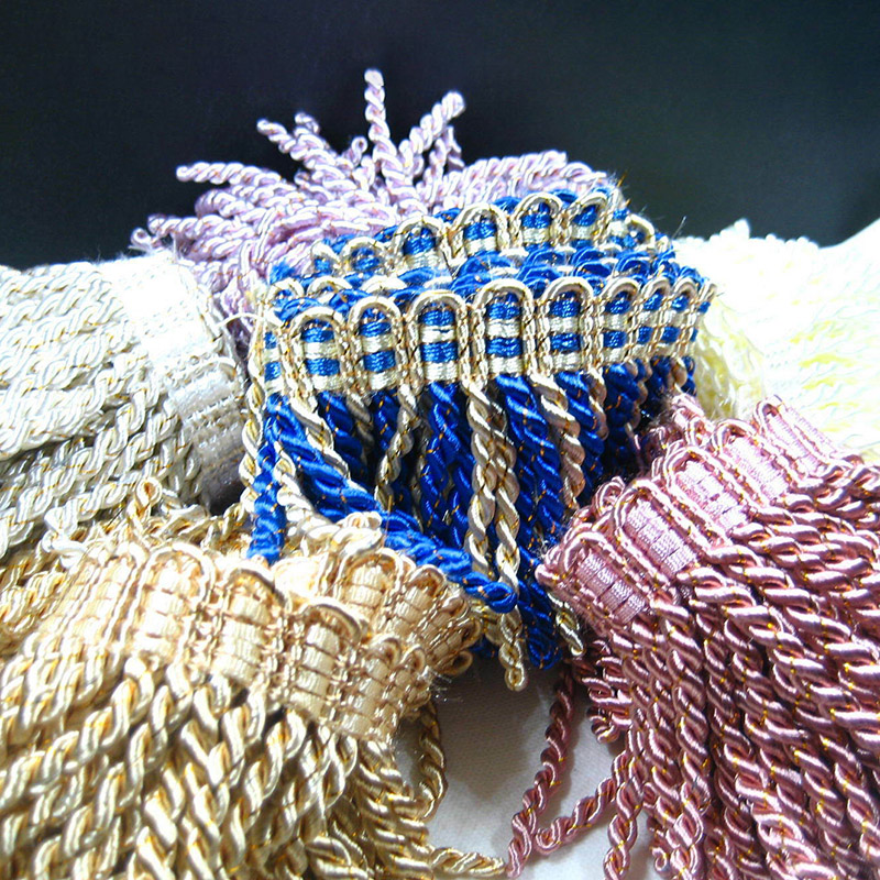 11 metros corda torcida borla  - Home.Textiles Cushion avaliação e preço