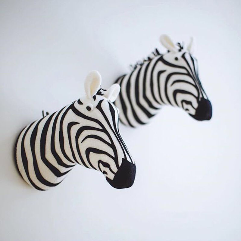 Zebra/elefante/girafa 3d cabeç - Home Textiles Europe avaliação e preço