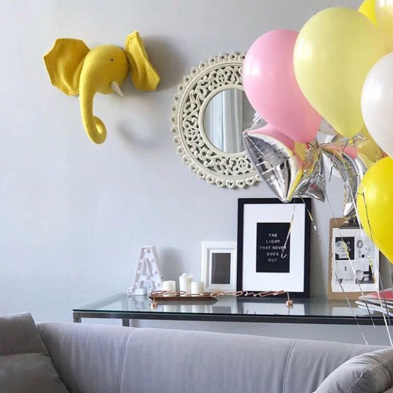 Zebra/elefante/girafa 3d cabeç - Home Textiles Europe avaliação e preço