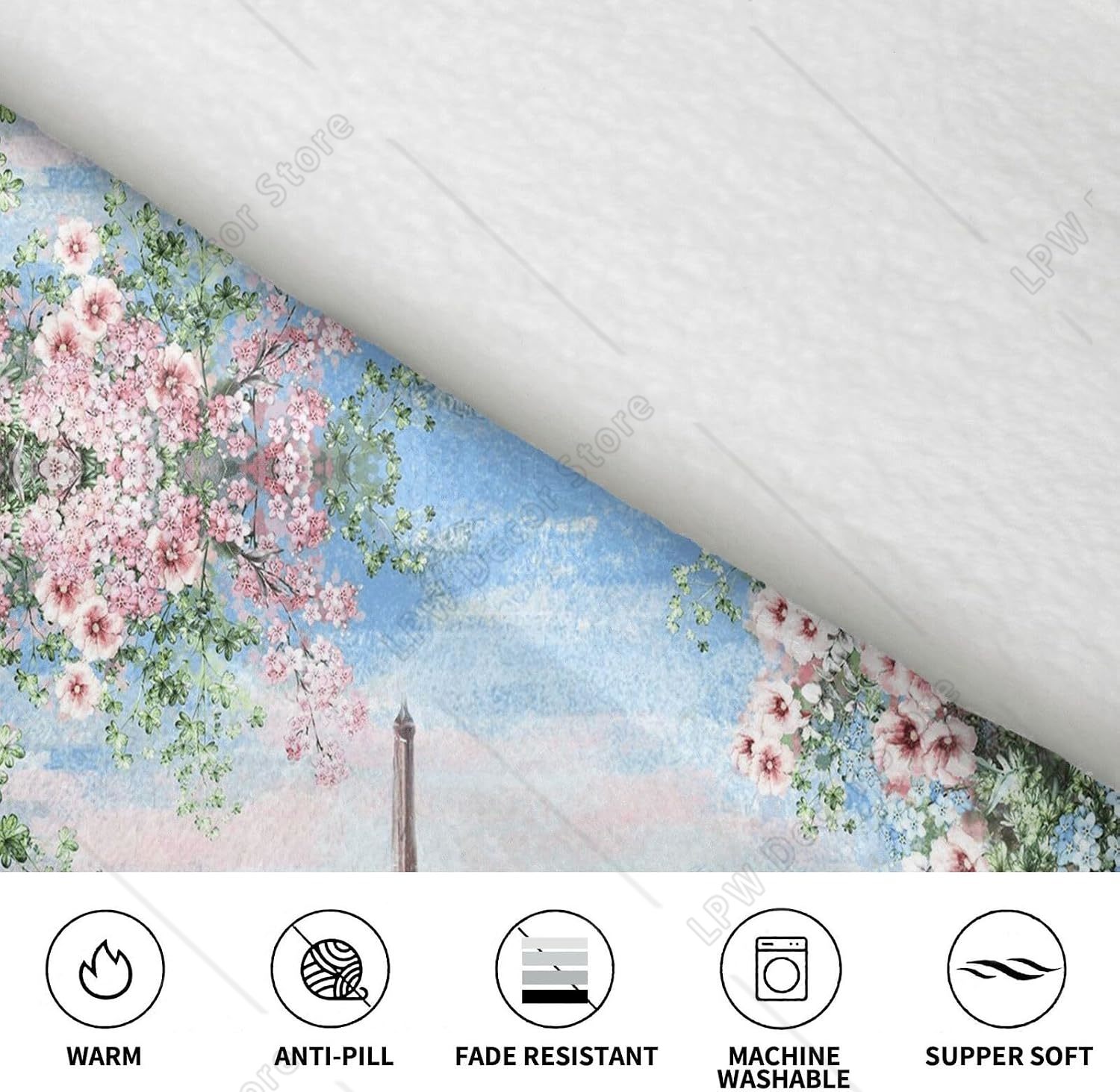 Manta com capuz Tower Paris Pr - Home Textiles Paris avaliação e preço