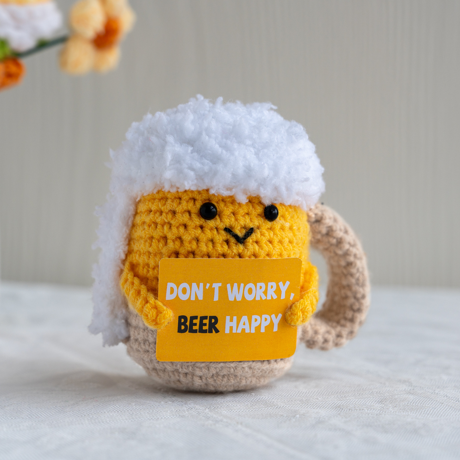 Engraçado crochê suporte emoci - Home Textiles Europe avaliação e preço