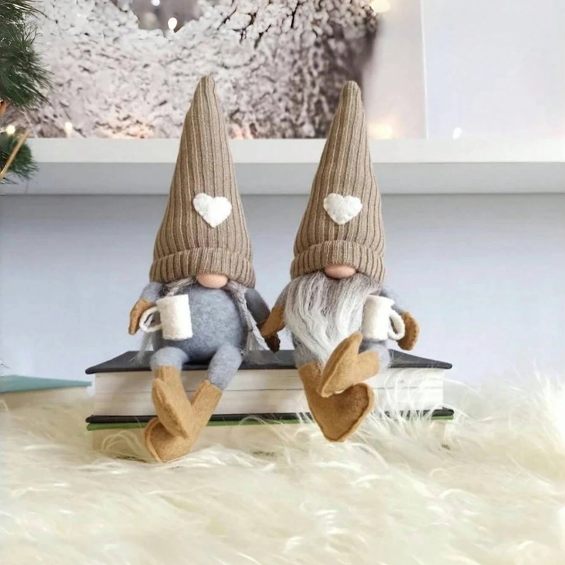 Boneco Gnomo de Tricô Sem Rost - Home Textiles Europe avaliação e preço