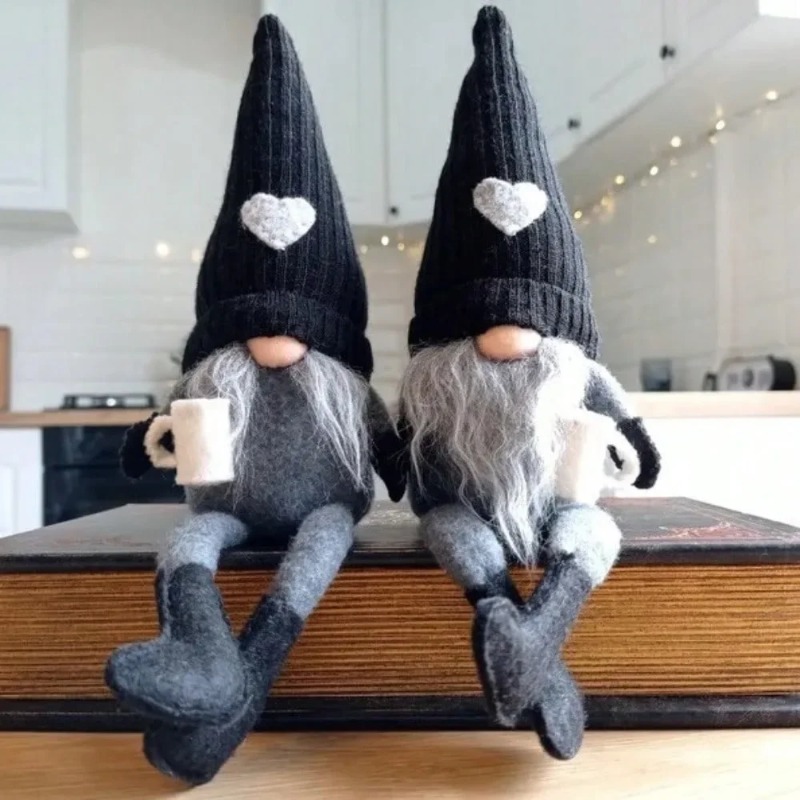 Boneco Gnomo de Tricô Sem Rost - Home Textiles Europe avaliação e preço