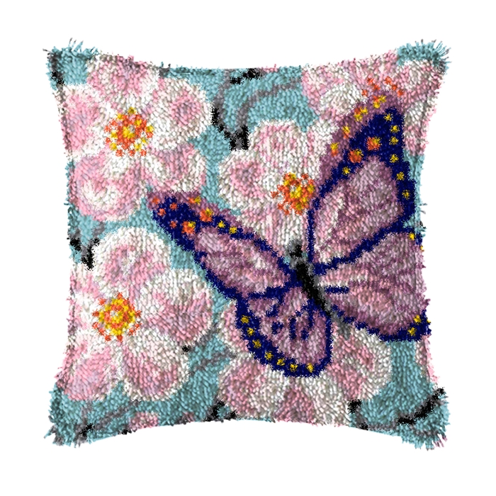 Kit DIY de Crochê com Gancho p - Home.Textiles Cushion avaliação e preço
