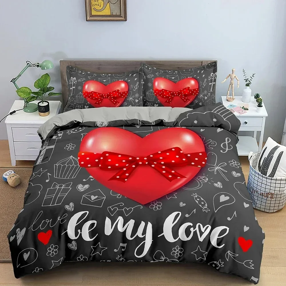 Conjunto de Cama 3D Coração de - Home Textiles Paris avaliação e preço