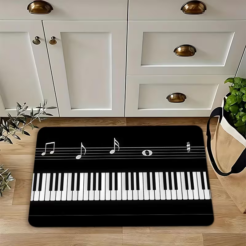 Tapete de Cozinha com Teclas d - Home Textiles Notes avaliação e preço