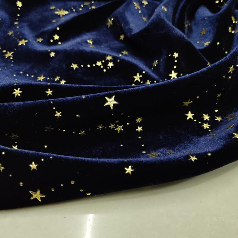 Lindo sedoso Golden Star Velve - Home Textiles Paris avaliação e preço