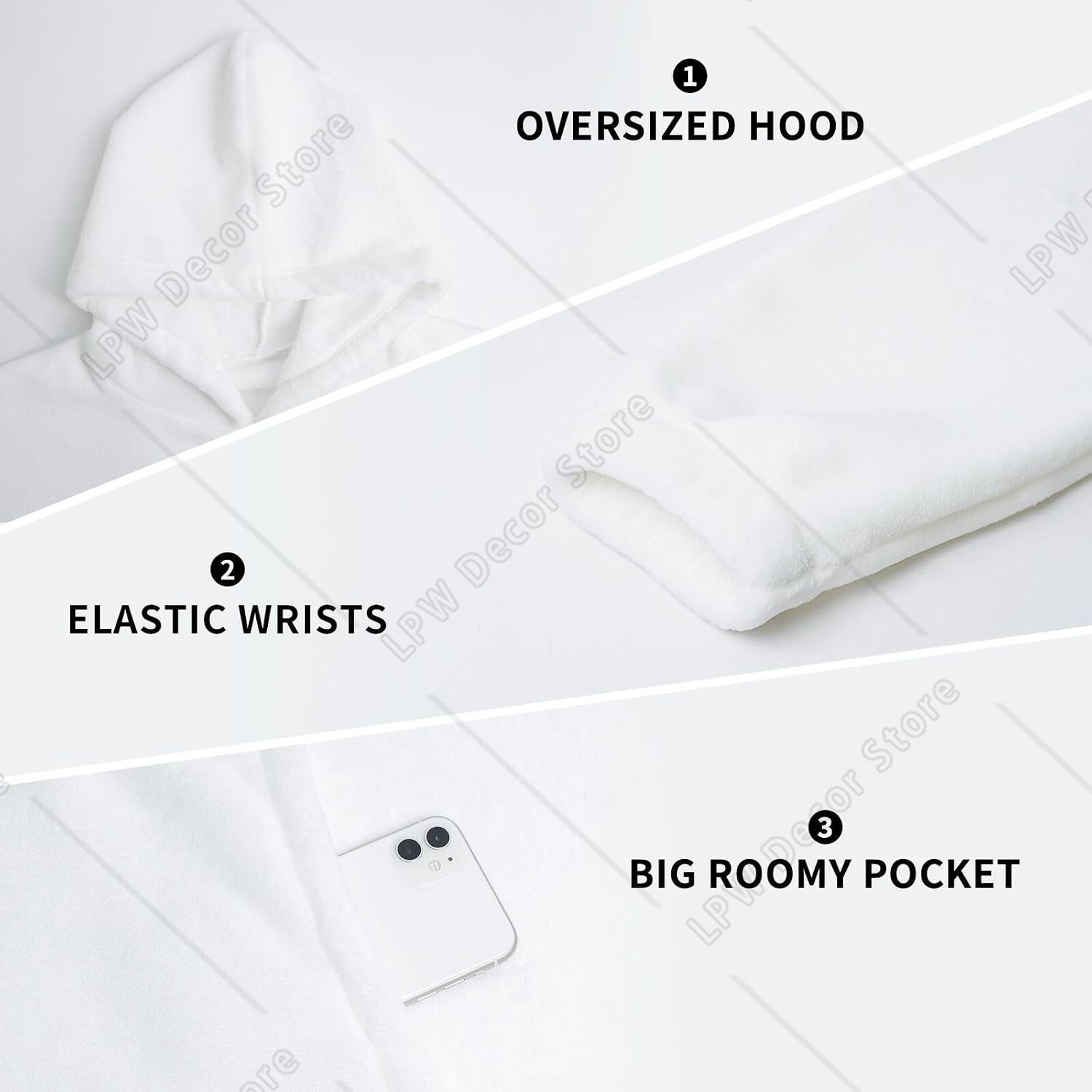 Manta com capuz com estampa de - Home Textiles Notes avaliação e preço