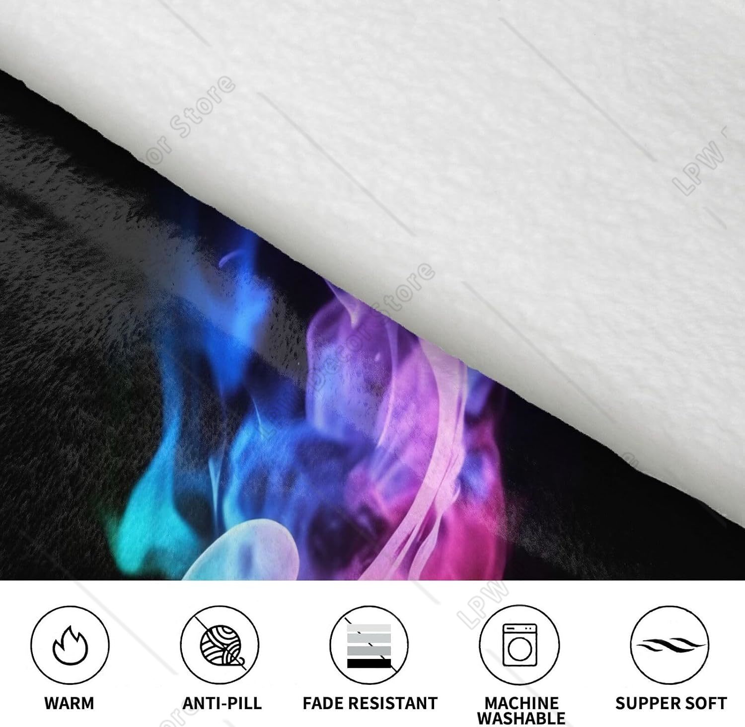 Manta com capuz com estampa de - Home Textiles Notes avaliação e preço